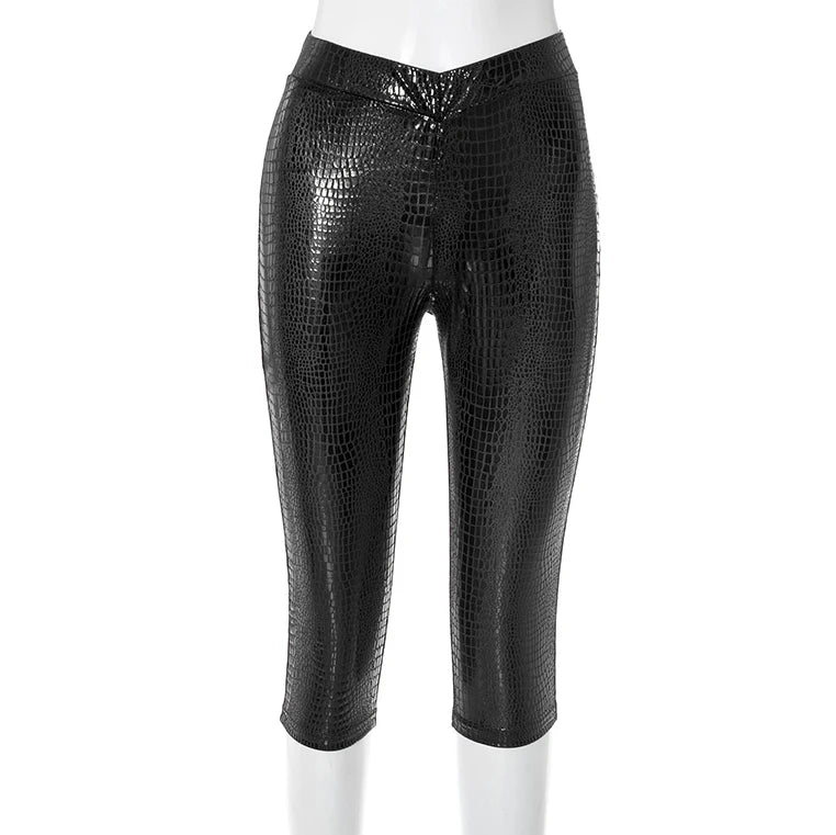 "The Snake Print" Capris