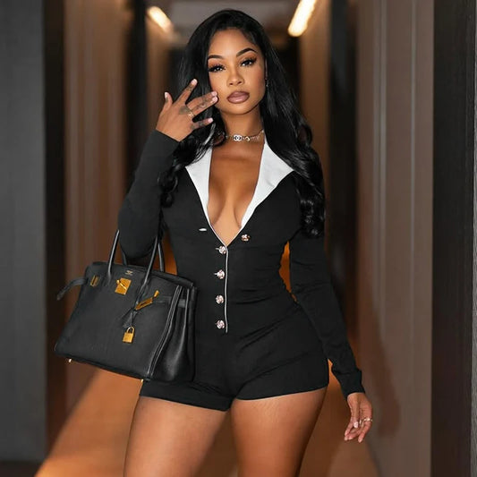"The Executive" Romper