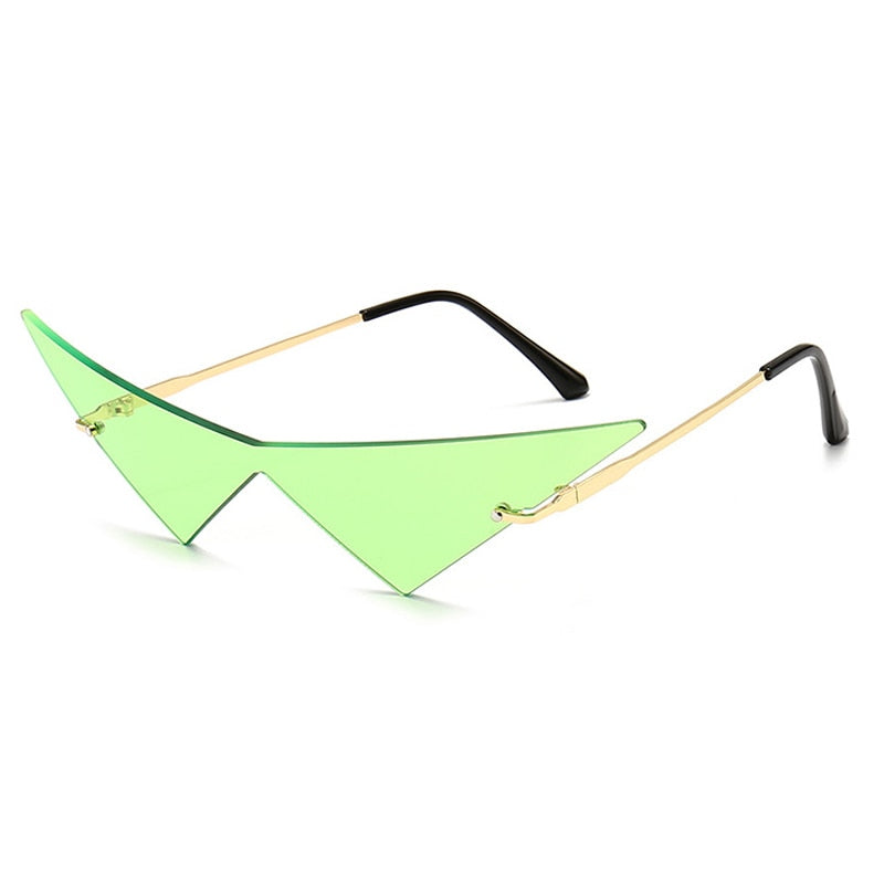 Triangle Rimless Glasses