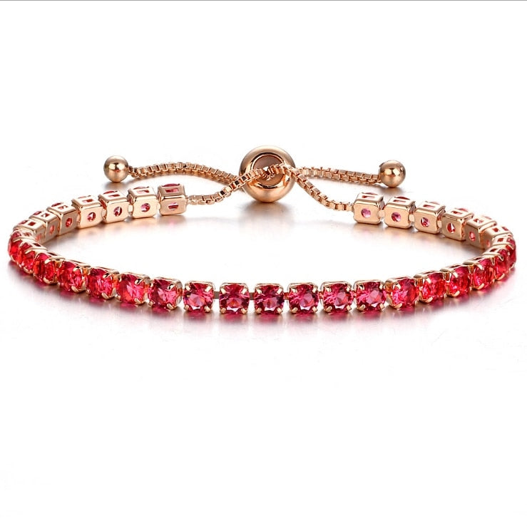 Cubic Zirconia Tennis Bracelet