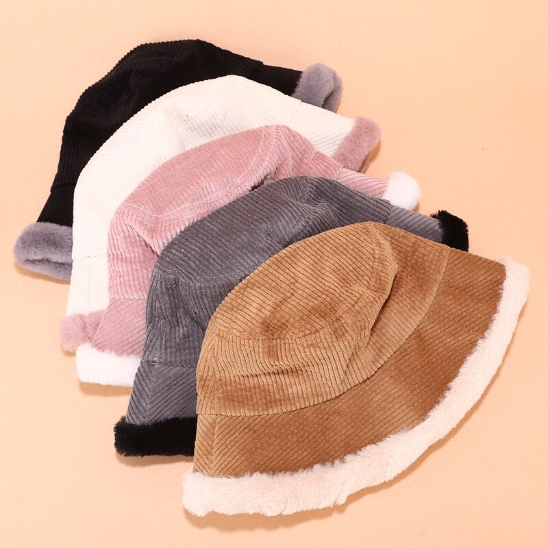 Corduroy Bucket Hat