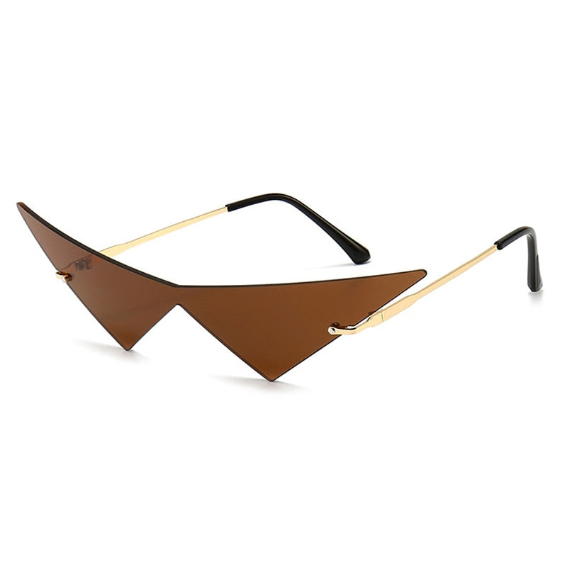 Triangle Rimless Glasses