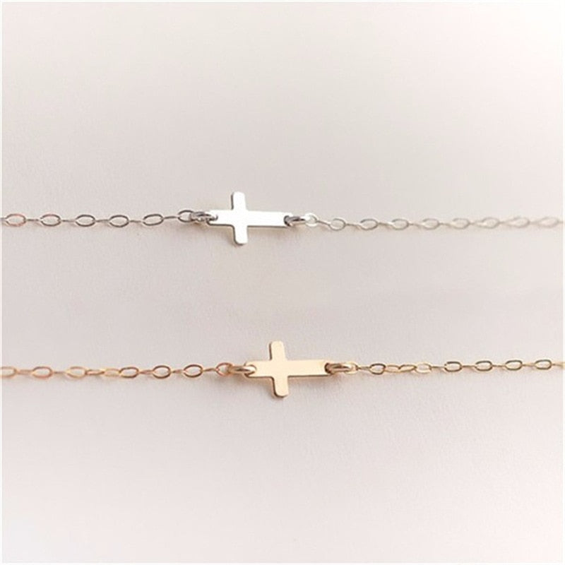 Horizontal Cross Bracelets