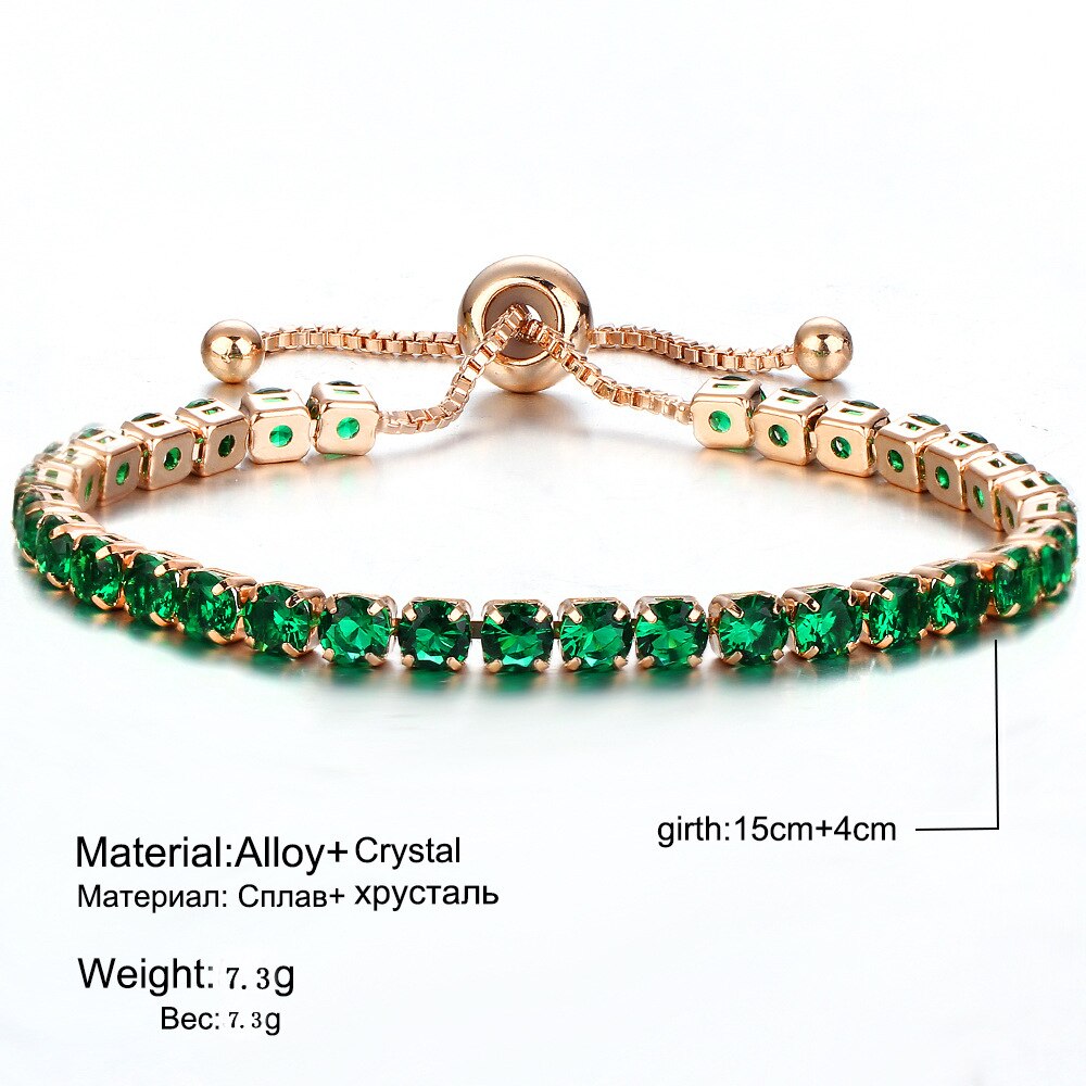 Cubic Zirconia Tennis Bracelet