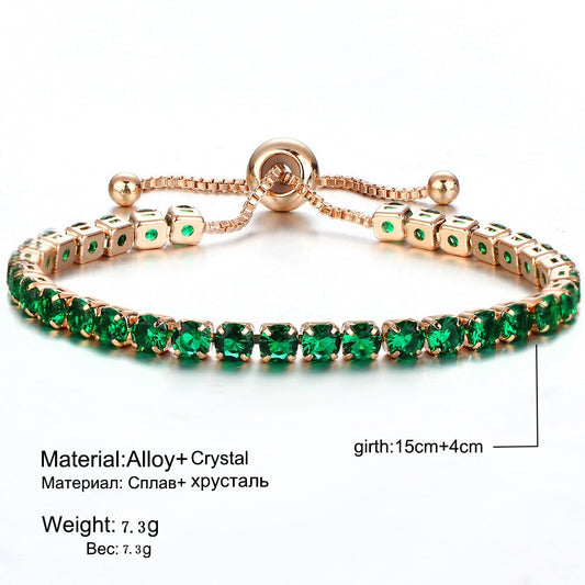 Cubic Zirconia Tennis Bracelet