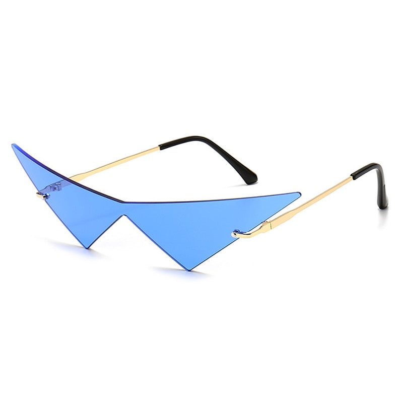 Triangle Rimless Glasses