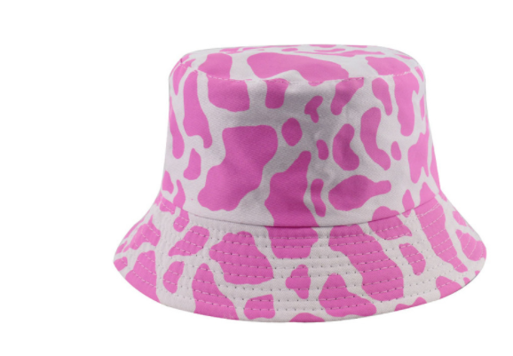 Cow Print Bucket Hat