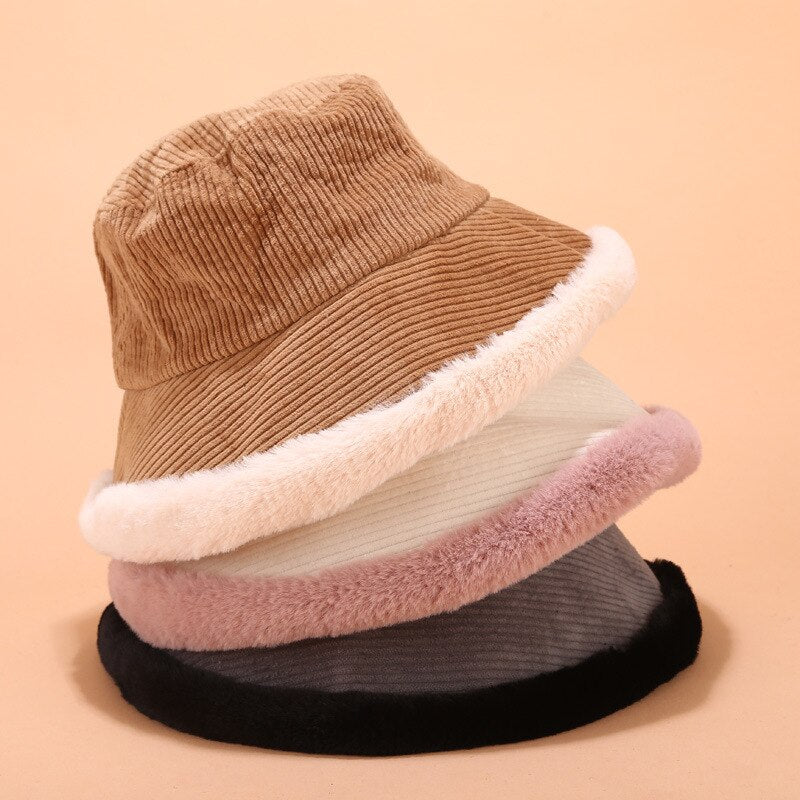 Corduroy Bucket Hat