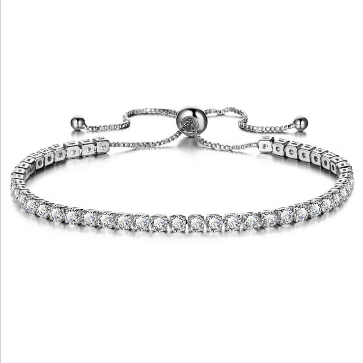 Cubic Zirconia Tennis Bracelet