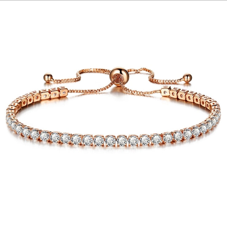 Cubic Zirconia Tennis Bracelet