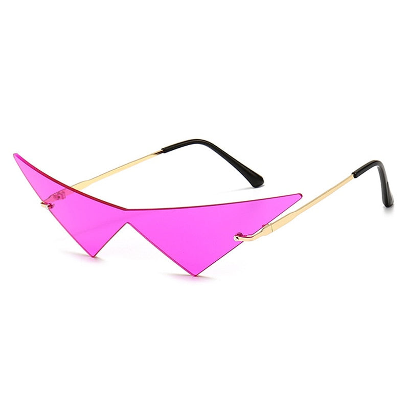 Triangle Rimless Glasses