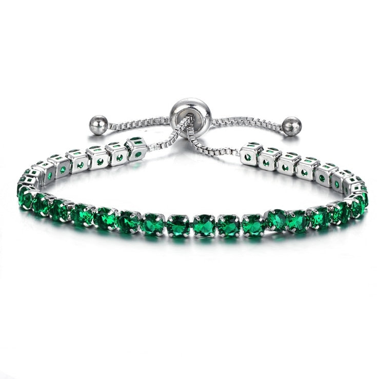 Cubic Zirconia Tennis Bracelet