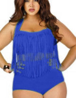 Plus Size Tassel Bikini