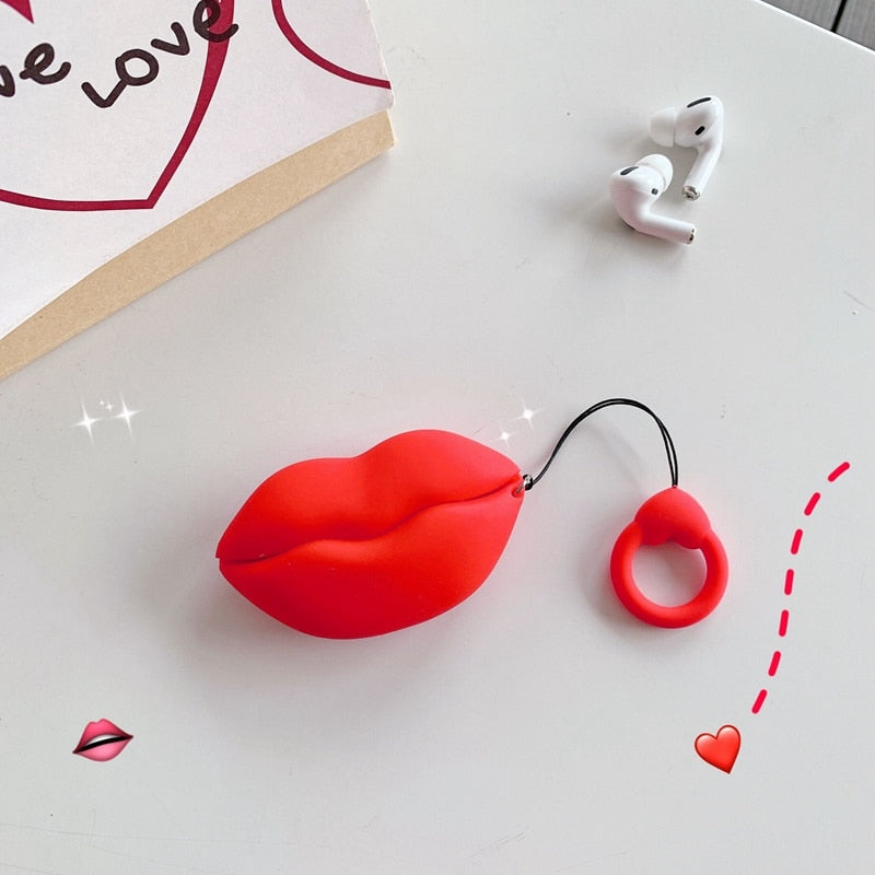 Fashion Lips Case For Airpod Pros