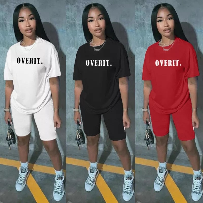 Two Piece "Over It"  Set