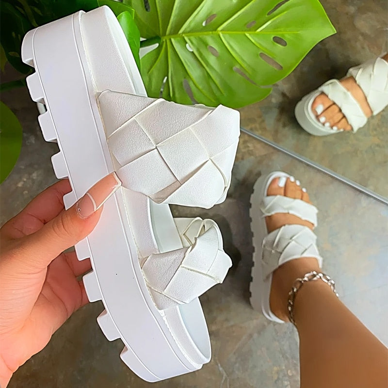 Platform Wedge Sandal