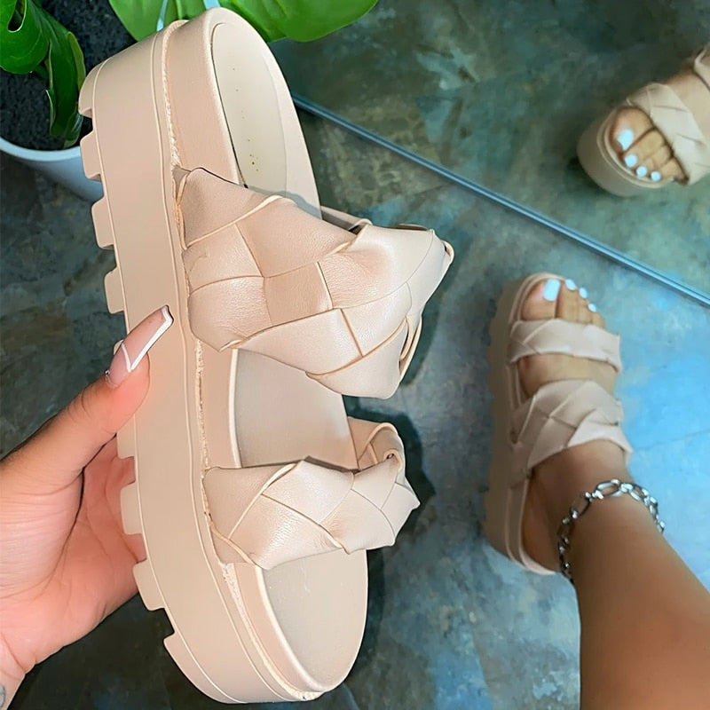 Platform Wedge Sandal