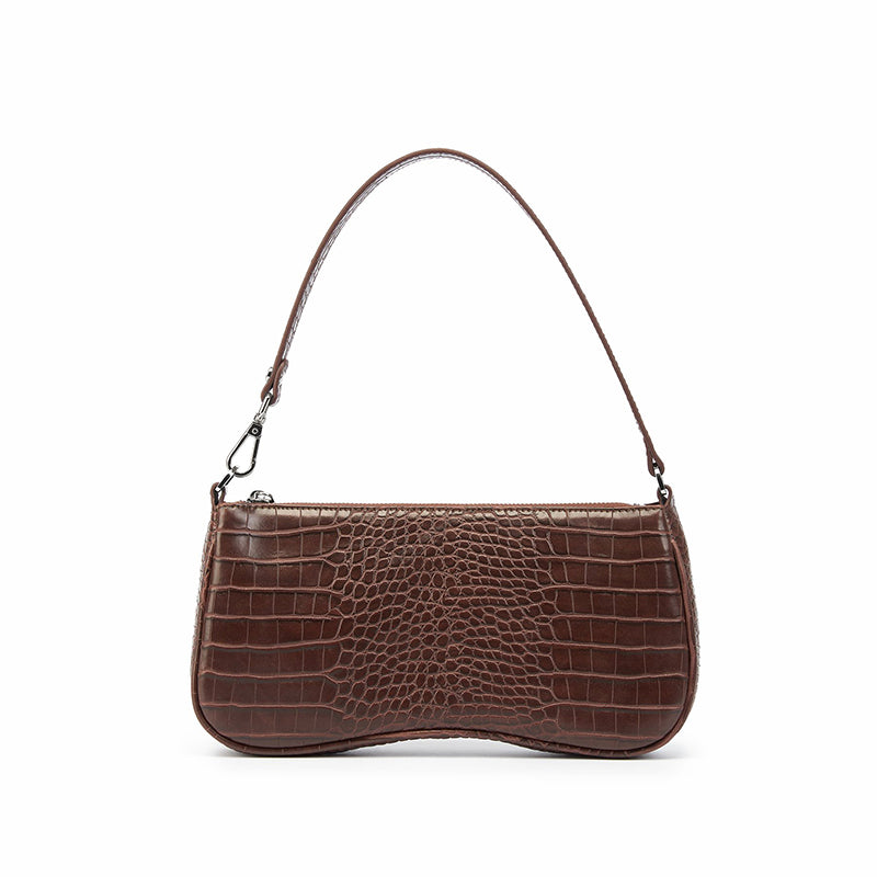 Retro Crocodile Shoulder Bag