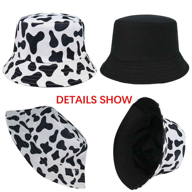 Cow Print Bucket Hat