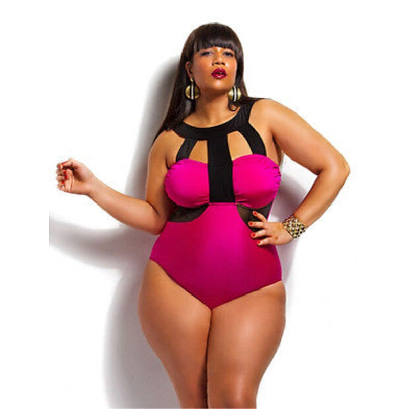 One Piece Plus Size Swimsuit/Tankinis