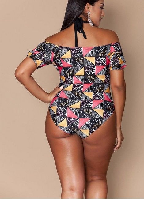 Brazilian Plus Size One Piece Swimsuit