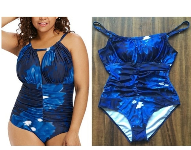 Brazilian Plus Size One Piece Swimsuit