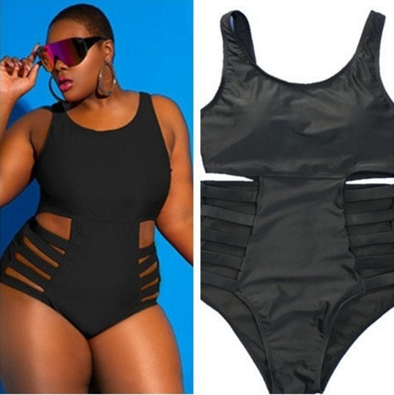 Brazilian Plus Size One Piece Swimsuit