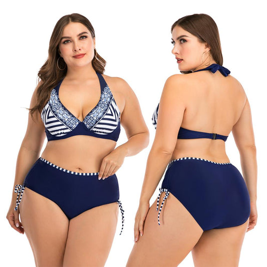 Plus Size Women's Two-Piece Bikinis