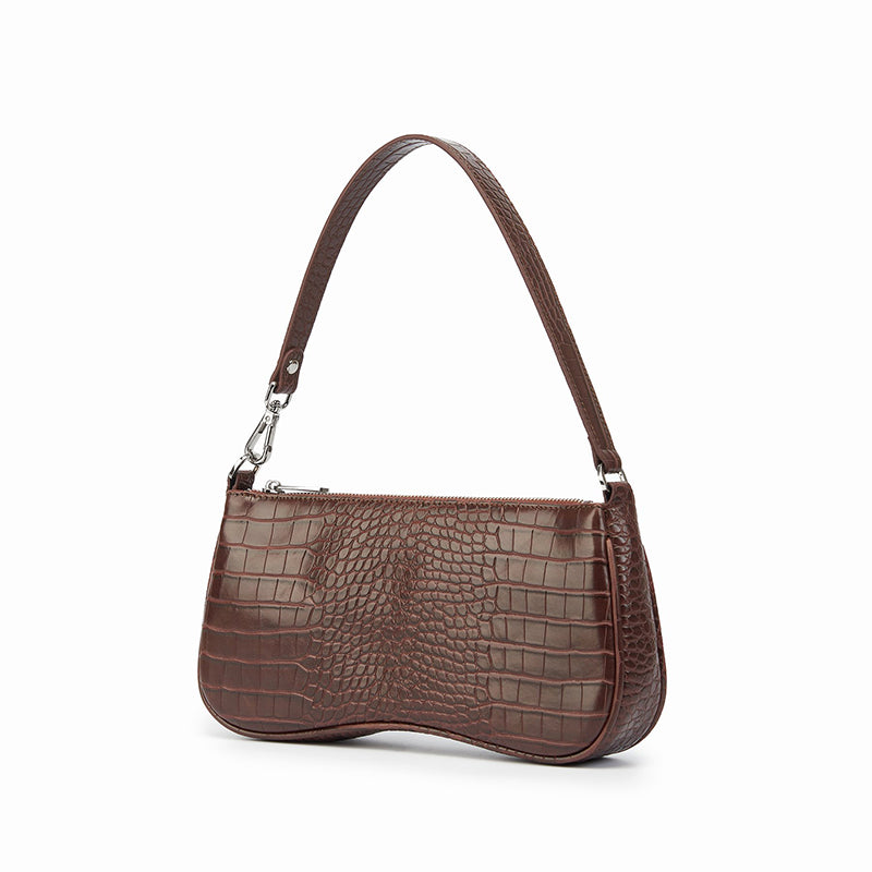 Retro Crocodile Shoulder Bag