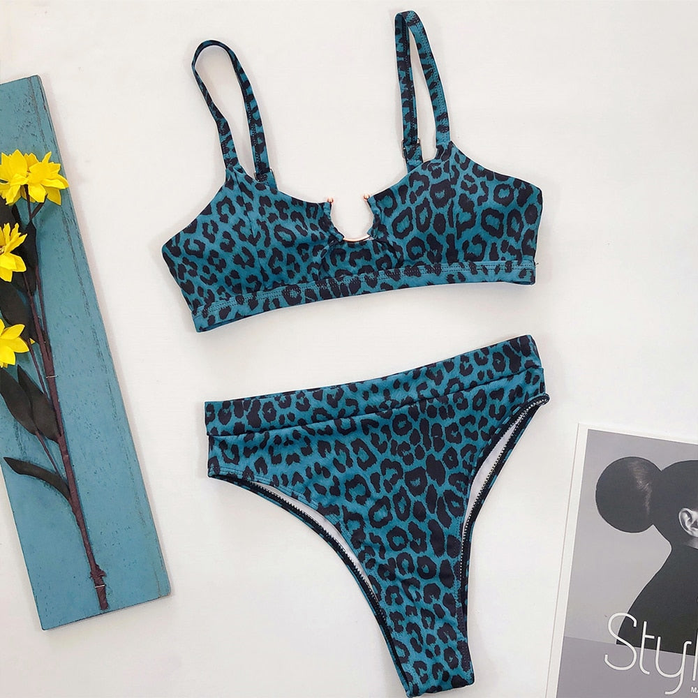 Women's Leopard Bikini